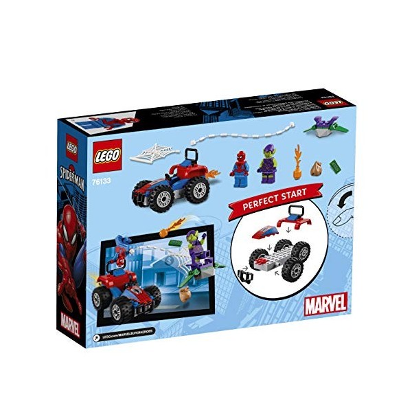 LEGO 76133 Super Heroes Spider-Man et la course poursuite en voiture