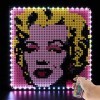 BRIKSMAX Kit d’éclairage à LED pour Lego Art Marilyn Monroe d’Andy Warhol - Compatible avec Lego 31197 Blocs de Construction 