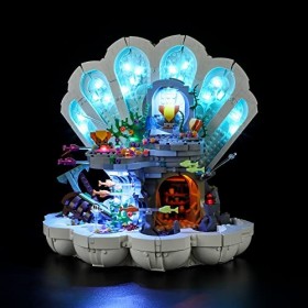 LIGHTAILING Lampe pour Lego - 43225 La Petite Sirène Royal Clamshell - Kit déclairage LED compatible avec le modèle Lego Bui