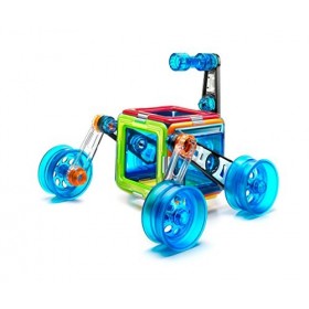 GeoSmart - Moon Lander, Magnetic Construction Set with Wireless Remote Control, 31 Pieces, 5+ Years