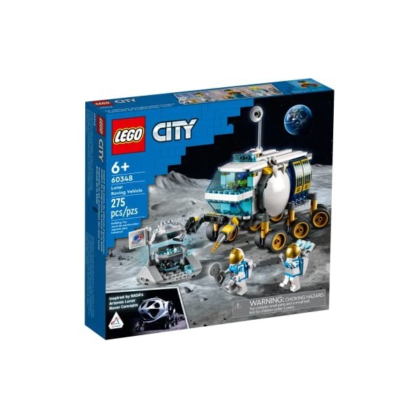 Collectix Lego City Mond-Rover 60348 + Lego City Auf dem Weg ins All Softcover , ab 6 Jahren
