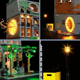 Kit déclairage télécommandé pour Lego 76218 Ensemble de Construction Sanctum Sanctorum avec Doctor Strange, Ensemble déclai
