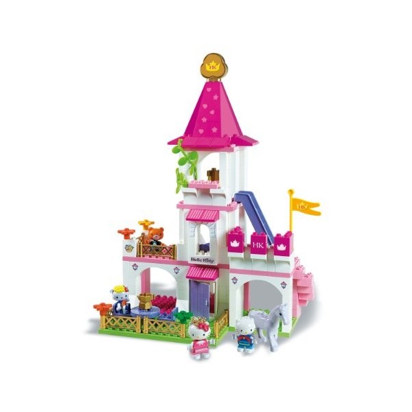 Hello Kitty- 8676 - Jeu de construction, grand château, 171 pièces