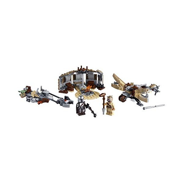 LEGO Star Wars: The Mandalorian Trouble on Tatooine 75299 Awesome Toy Building Kit for Kids Featuring The Child, New 2021 27