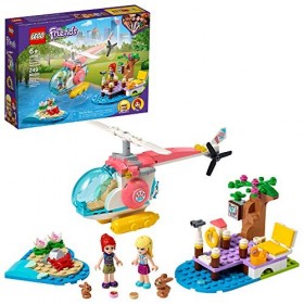 LEGO Friends Vet Clinic Rescue Helicopter 41692 Building Kit. Makes Great Birthday for Kids, New 2021 249 Pieces 