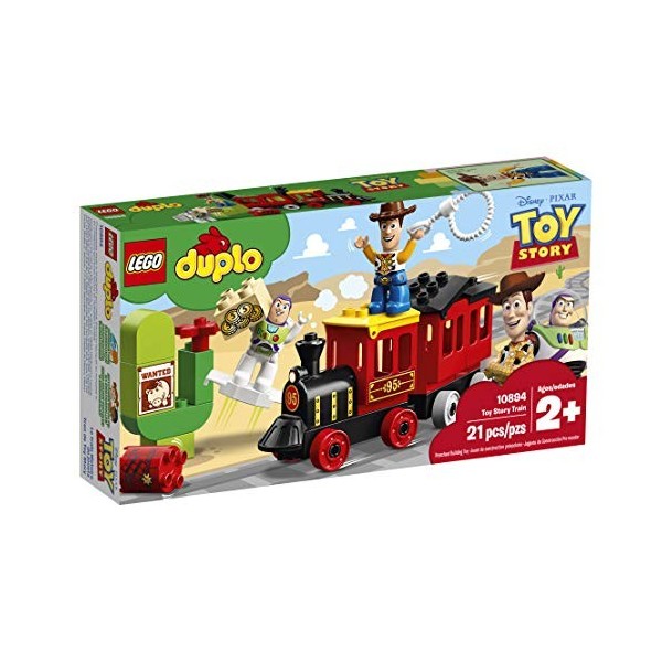 LEGO 10894 Duplo Toy Story Le Train de Toy Story - Un Train pour Les Enfants avec Les Figurines de Buzz et Woody