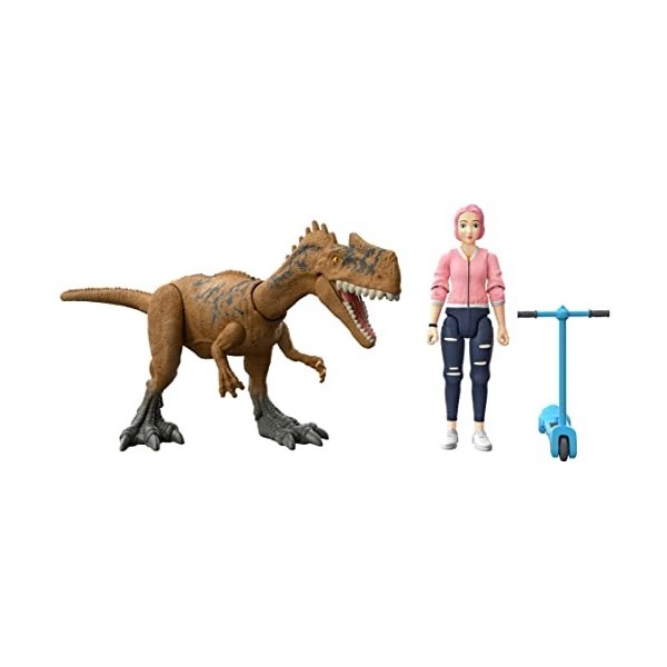 Mattel - Jurassic World Human & Dino Bundle Brooklyn & Monolophosaurus