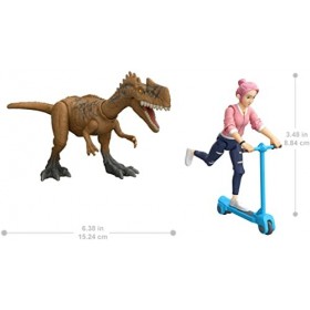Mattel - Jurassic World Human & Dino Bundle Brooklyn & Monolophosaurus