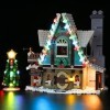 YEABRICKS LED Lumière pour Lego-10275 Creator Elf Club House Modèle de Blocs de Construction: Version Télécommande Ensemble 