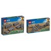 Steinchenwelt Lego City 2er Set: 60205 Schienen + 60238 Weichen für die ferngesteuerte Eisenbahn