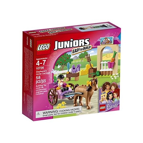 LEGO Juniors 10726 Stephanies Horse Carriage Building Kit 58 Piece by LEGO Juniors