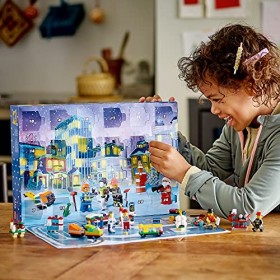 LEGO City Advent Calendar 60303 Building Kit. Includes City Play Mat. Best Christmas Toys for Kids. New 2021 349 Pieces 