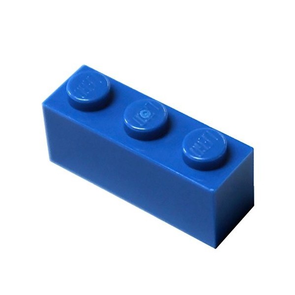 LEGO Pièces et pièces : brun clair jaune brique 1 x 3 briques x100.