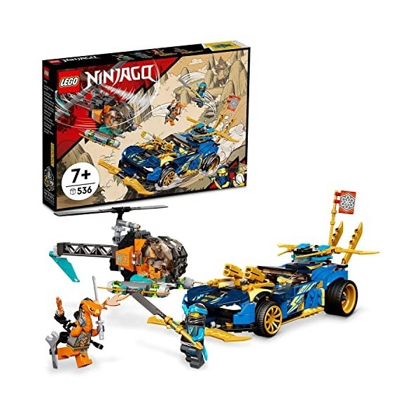 LEGO Ninjago - Jays und Nyas Rennwagen Evo