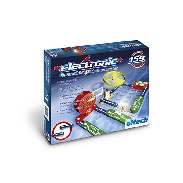 Eitech - 2042575 - Jeu De Construction - C159 - Expériences - Électronique Set - 25 Pièces