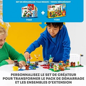 LEGO 71380 Super&nbsp;Mario Set&nbsp;de&nbsp;créateur&nbsp;Invente&nbsp;Ton&nbsp;Aventure