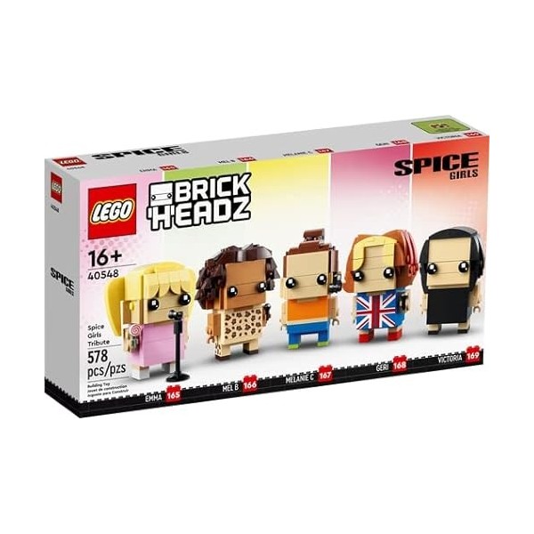 LEGO 40548 BrickHeadz Hommage an die Spice Girls