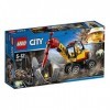 LEGO 60185 City Mining Lexcavatrice avec Marteau-piqueur