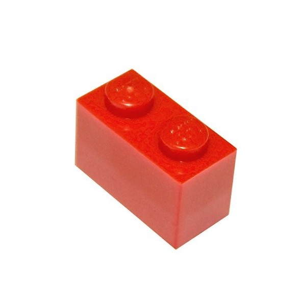 LEGO Pièces et Pièces: Transparent Violet Violet Bleuâtre Vif 1x2 Brique x50