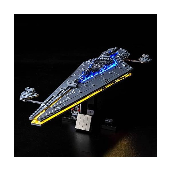 Jeu de lumières LED pour Lego 75356 Star Wars Executor Super Star Destroyer Pas Un modèle Lego , Set déclairage de décorati