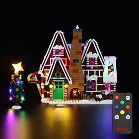 BRIKSMAX Kit d’éclairage à LED pour Lego Creator Expert Gingerbread House- Compatible avec Lego 10267 Blocs de Construction M