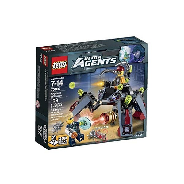 LEGO Ultra Agents - 70166 - Jeu De Construction - Linfiltration De Spyclops