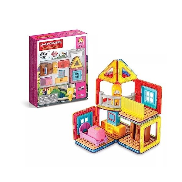 Magformers - 705009 - Jouet de Construction Magnétique - Multicolore