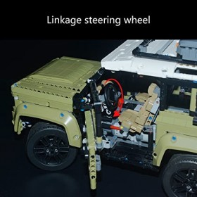 XGREPACK Moteur Système d’Alimentation modifié RC Kit pour Lego Technic Land Rover Defender - 42110 Lego Set Non Inclus 