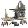 LOTFUN Maison Architecture - Kit de construction militaire WW2 - bâtiments en descente modulaires - Maison de ville compatibl