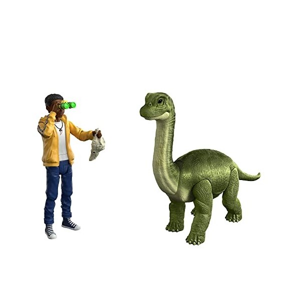 Mattel - Jurassic World Human & Dino Bundle Darius & Baby Brachiosaurus