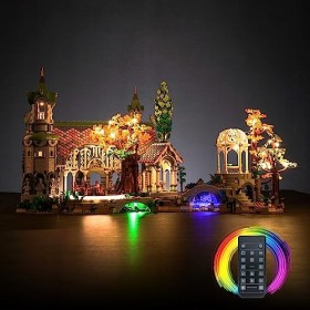 Kit déclairage à LED pour Lego 10316 The Lord of The Rings Rivendell pas de modèle Lego , kit déclairage LED pour Lego Le 