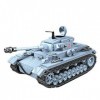 MayB Char Militaire Jouet, 716 Pièces Tank Militaire Blocs de Construction avec 3 Figurines, WW2 Tank, Compatible avec Lego -