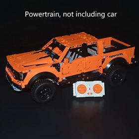 XGREPACK Kit retrofit telecomando motore per Lego Ford F-150 Raptor 42126 escluso Set Lego 