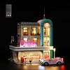 GEAMENT Jeu De Lumières Télécommande Compatible avec Lego Amerikanisches Diner Downtown Diner - Kit Déclairage LED pour 