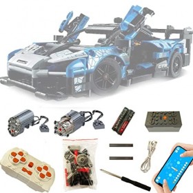 Le kit moteur est un kit de mise à niveau de la télécommande, 4 modes de contrôle compatibles avec Lego 42123 McLaren Senna G