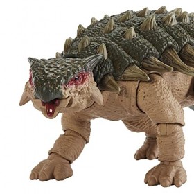 Jurassic World Jurassic Park III Collector Dinosaur Action Figure Ankylosaurus Hammond Collection, Deluxe Articulation, Movie