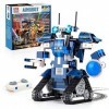 Under the Baubles Jouet Robot, Robot Set de Construction télécommandé, Kits de Codage pour Enfants, Cadeau de Noël Convient a