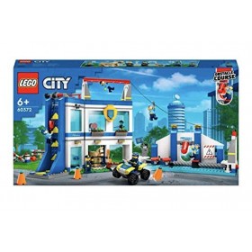 LEGO 60372 City Le Centre d’Entraînement de la Police, avec Course dObstacle, Figurine de Cheval, Jouet Voiture, et Minifigu