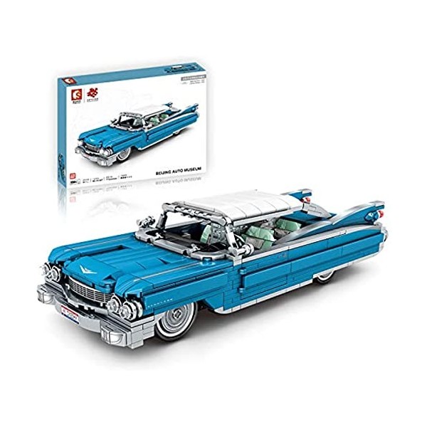 APRILA Technic Voiture de Sport Modèle pour Cadillac Eldorado Bloques de Jeux de Construction, Maquette de Collection pour de