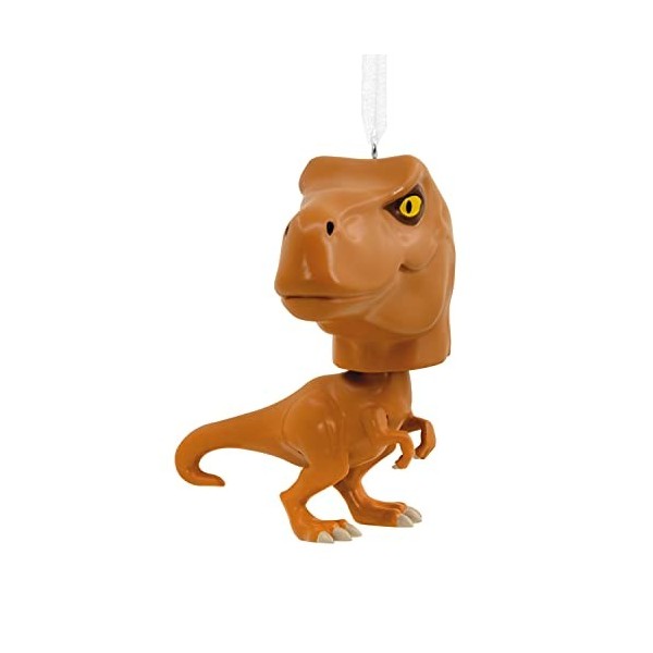 Hallmark Jurassic World T-Rex Figurine de Noël rebondissante