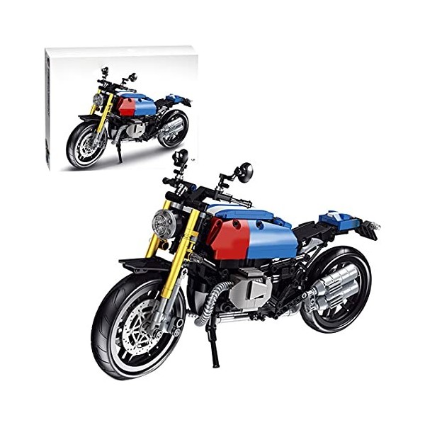 Technic Moto Jeu de Construction, Modèle à Collectionner Moto de