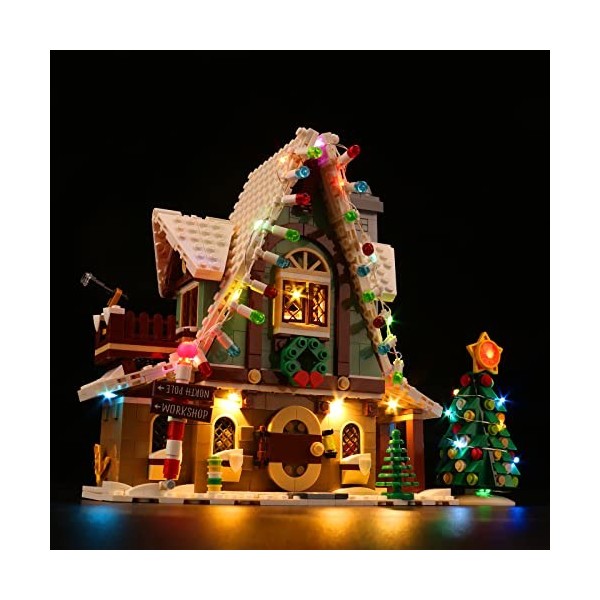 Jeu de lumières LED pour Lego Elf Clubhouse Ensemble déclairage LED pour Lego 10275 Elf Club House - Jeu de lumières seuleme