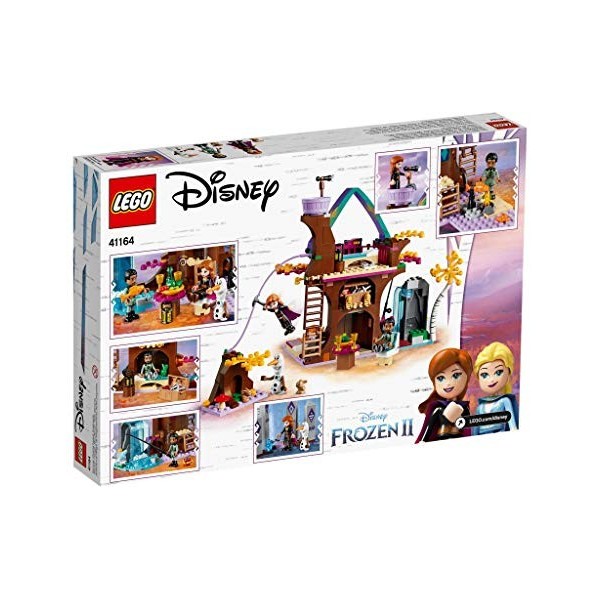 LEGO Enchantée dans larbre, Cabane à Construire avec Les Célèbres Personnages de La Reine des Neiges II Disney Princess Jeux