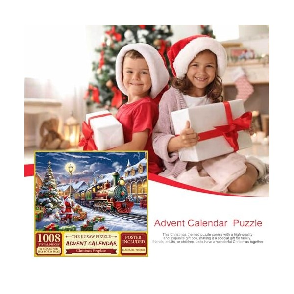 Calendrier De LAvent De Noël 2023, Calendrier De LAvent De Noël, Puzzle, 24 Boîtes, Calendrier De LAvent, Calendriers De C