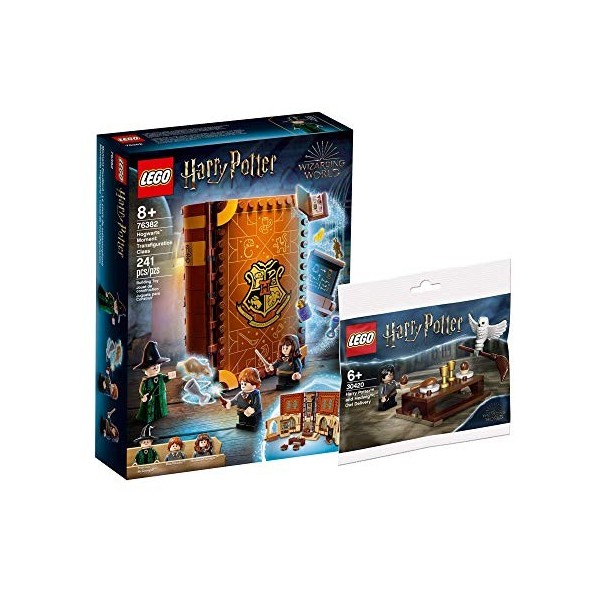 Collectix Lego Set – Harry Potter Poudlard Moments 76382 + Harry Potter et Hedwig : chouettes