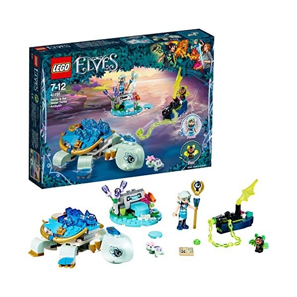 Lego Sa FR 41191 Elves - Jeu de construction - Naida et le piège de la tortue d’eau