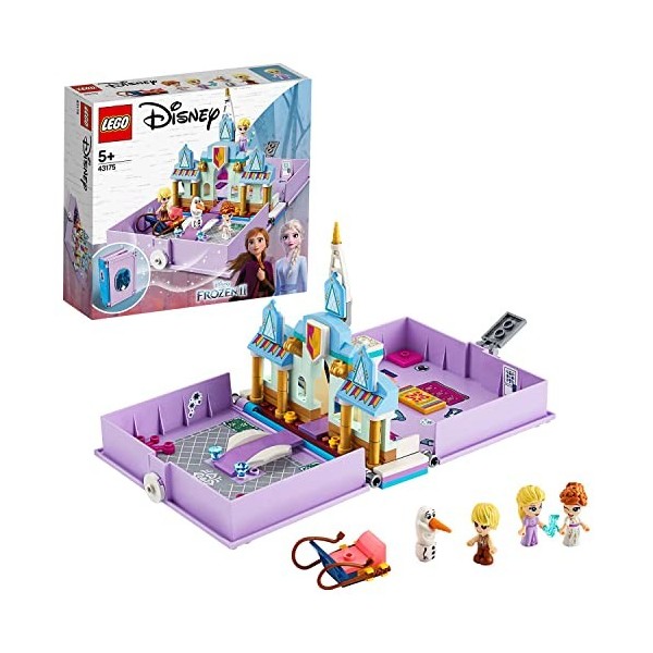 LEGO 43175 Disney Princess Les Aventures Dâ€™Anna Et Elsa dans Un Livre De Contes