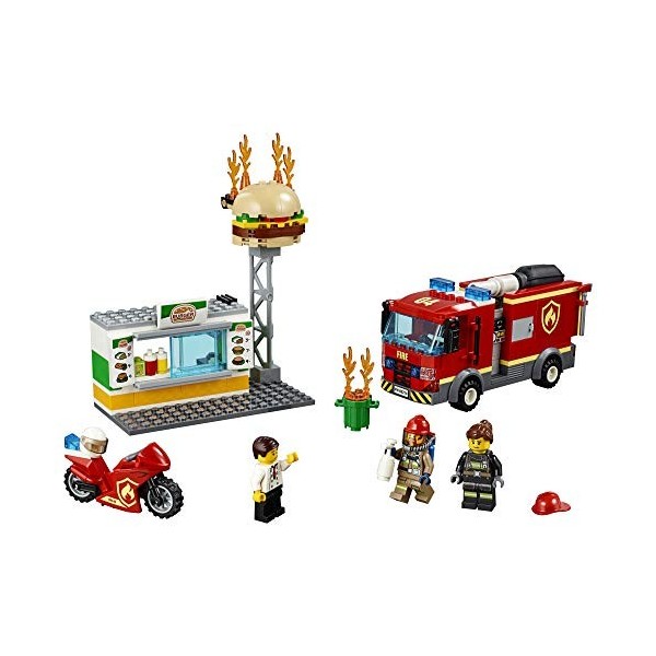 LEGO City Feuerwehreinsatz im Burger-Restaurant 60214 327 Teile - 2019