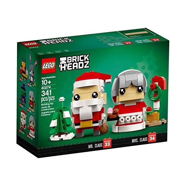 Lego 40274 - Le père et la mère Noël Brickheadz