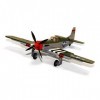 COBI SMALL ARMY WWII - 5513 - NORTH AMERICAN P-51C MUSTANG